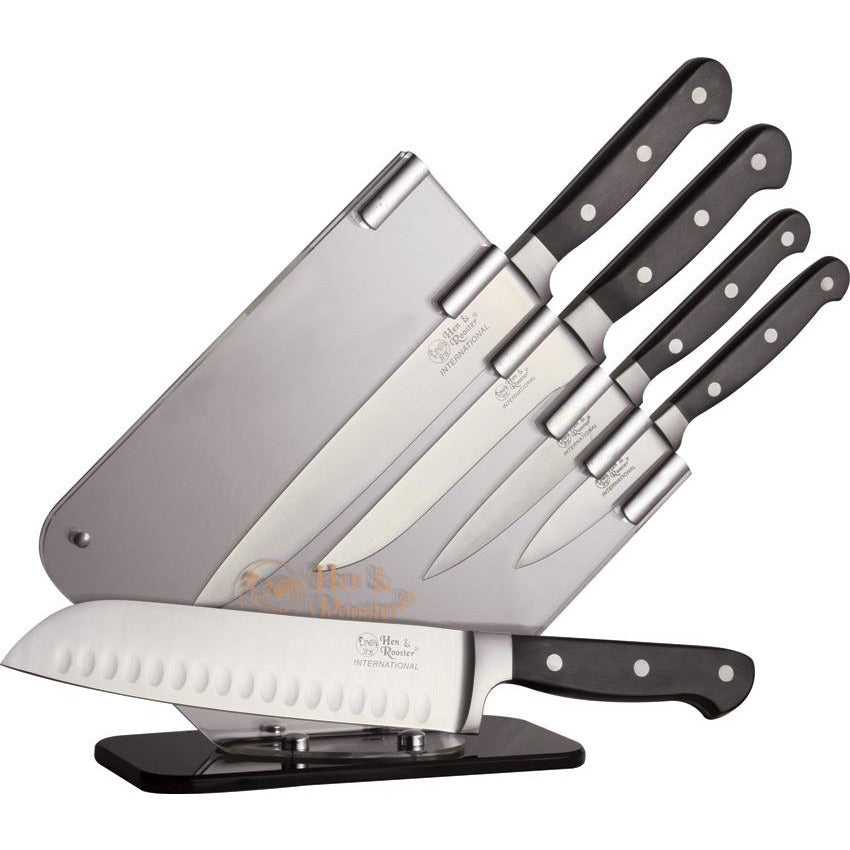Hen & Rooster Five Piece Kitchen Set