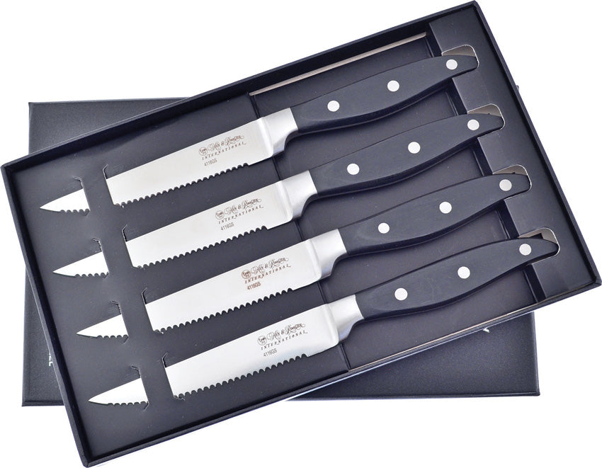 Hen & Rooster Steak Knife Set 4pc HRI-103B