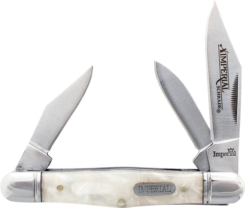Imperial Schrade Small Stockman Cracked Ice IMP24