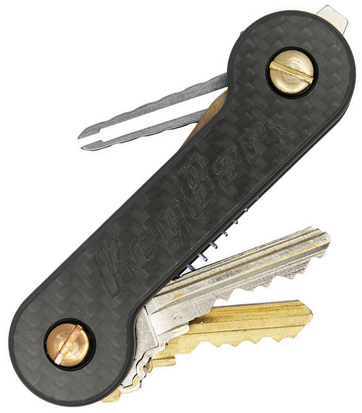 KeyBar Half Carved Carbon Fiber CF-TKB-HLF-BP