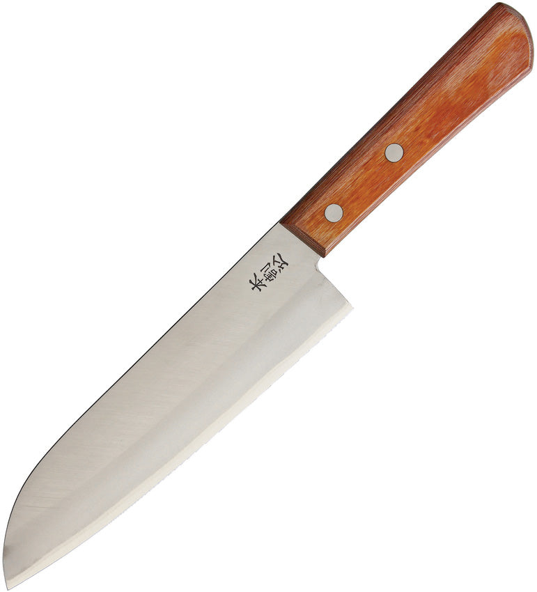 Kanetsune Santoku Knife wirh Sharp Blade and Comfortable Handle