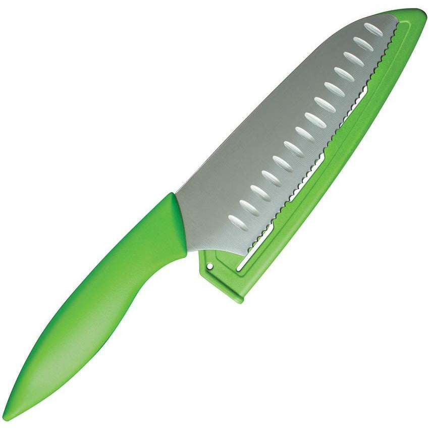 Kershaw My First Chef's Knife with Green Synthetic Handle