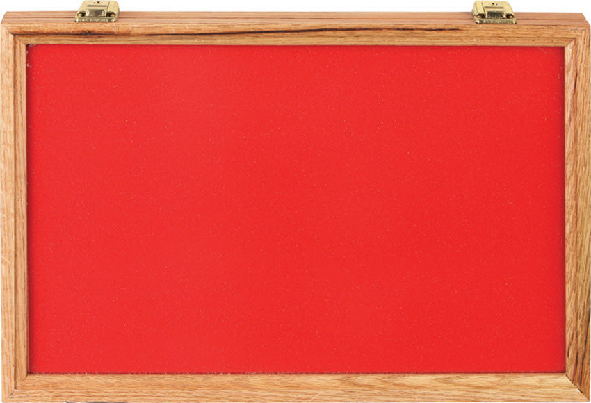 Displays Oak And Glass Display Case M141