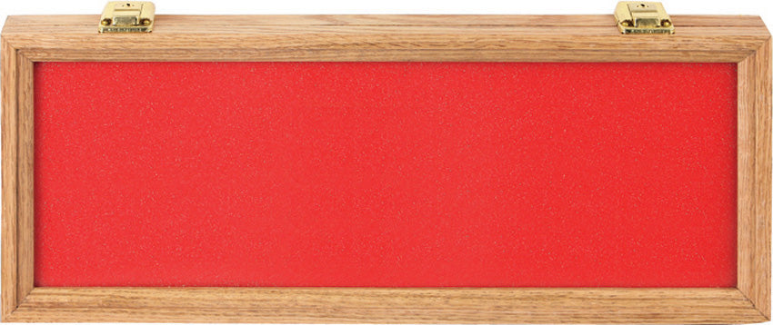 Displays Oak And Glass Display Case M913