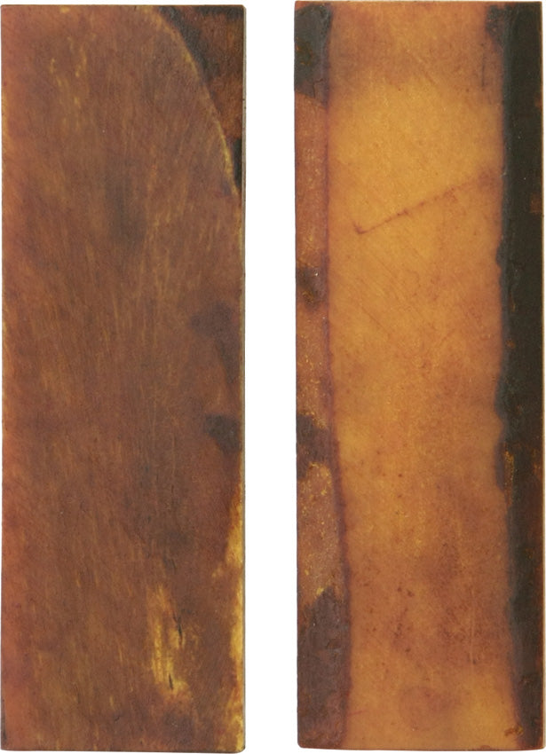 Miscellaneous Knife Scales Amber Bone AMBER SMOOTH BONE SLAB