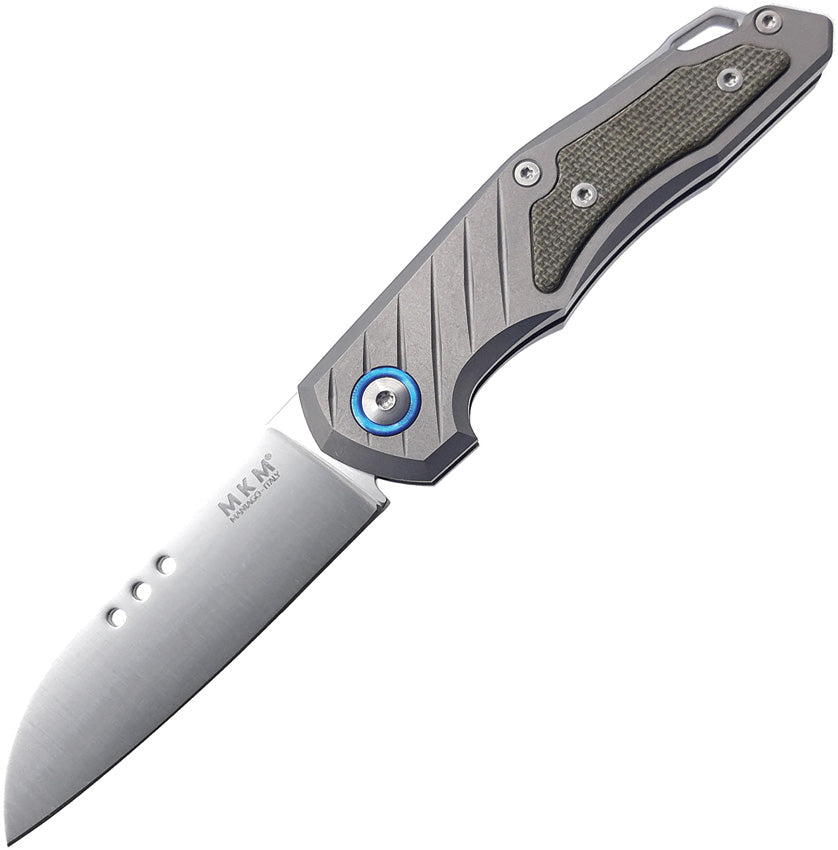 MKM-Maniago Knife Makers Root Slip Joint Green MK RT-GCT