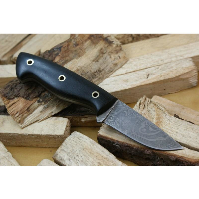 Custom Handmade Hunting Knife With Leather Sheath by Knife King