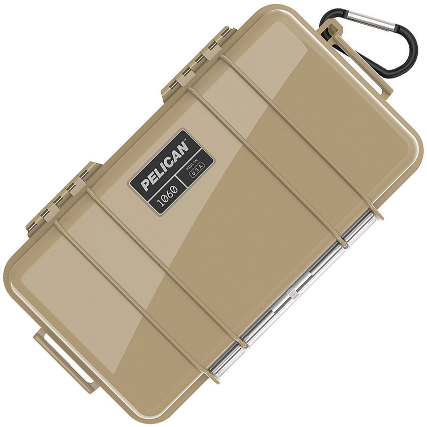 Pelican Micro Case Tan 1060-TAN-BLK