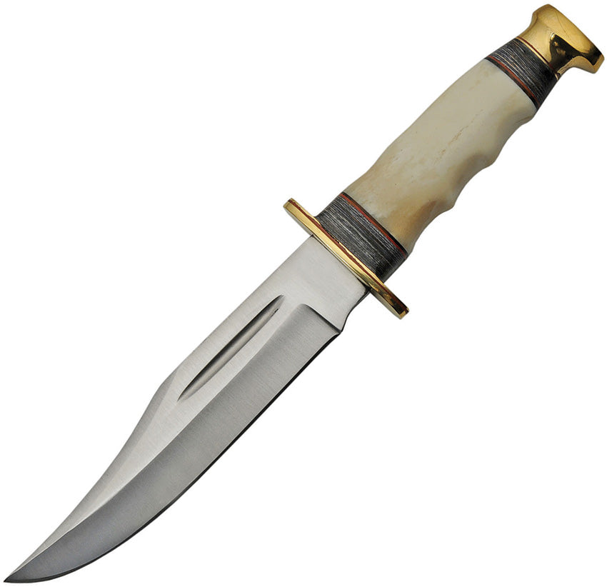 Pakistan Bowie Bone Handle 203412-BO