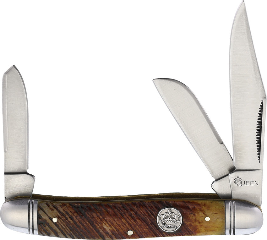 Queen Stockman Sawcut Bone QN014 / KB309