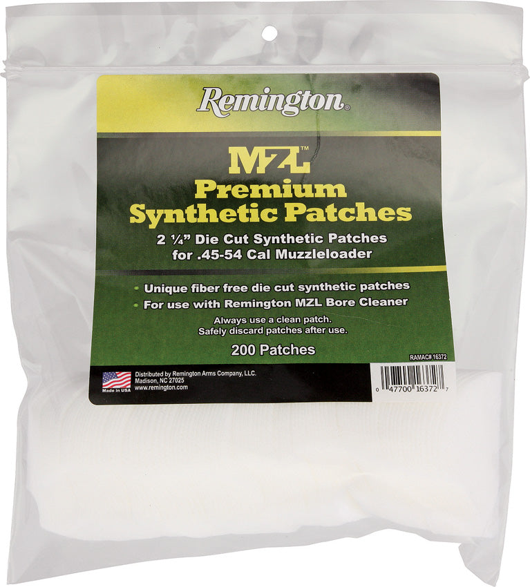 Remington MZL Premium Synthetic Patches 16372