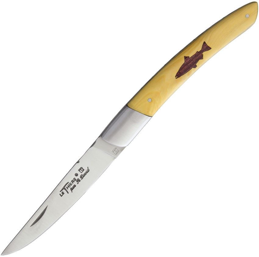 Robert David Thiers Knife T0212BUI PT3 SALMON