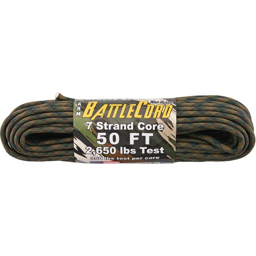 Parachute Cord ARM BattleCord Woodland Camo