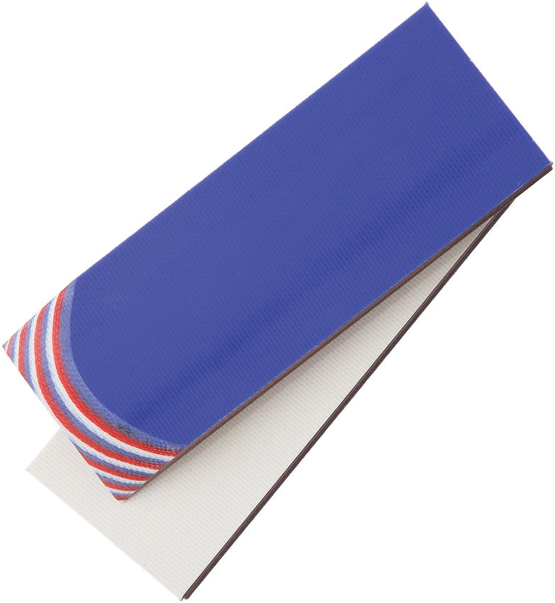 Rough Rider 1648 Slabs Red and Blue with G-10 Handle