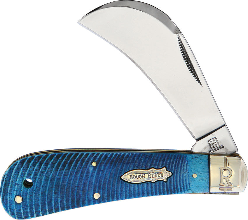 Rough Ryder Black And Blue Hawkbill KB117R RR2121