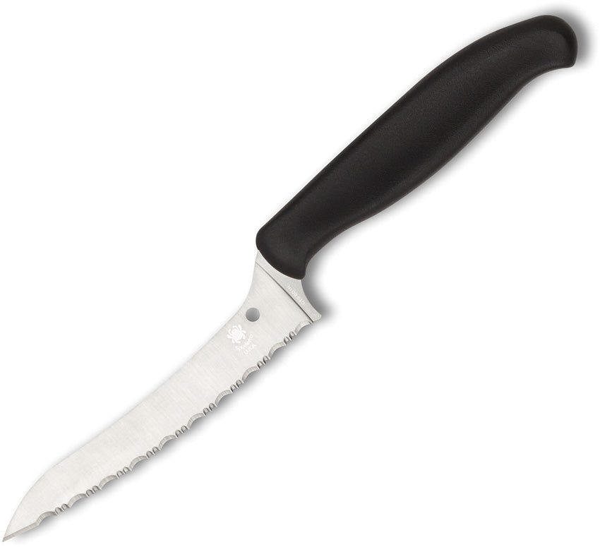 Spyderco Z-Cut Kitchen Knife Black K14SBK