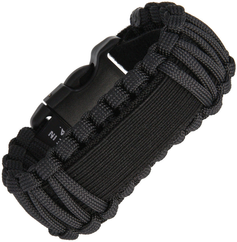Survco Tactical Para Cord Watch Band Black WATCH BAND BLACK