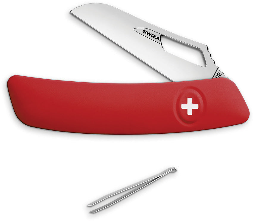 Swiza Garden Floral Knife Red KGR.0900.1000