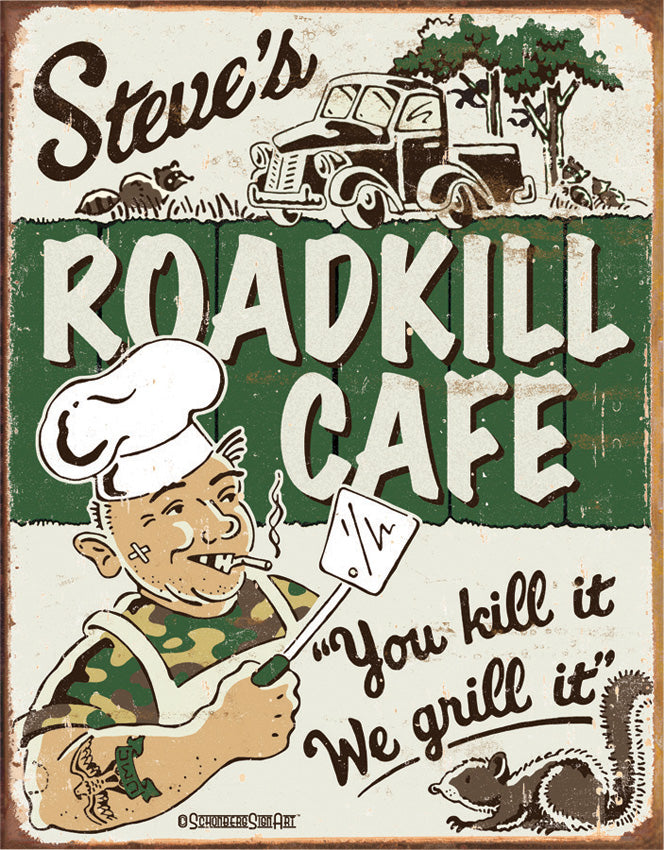 Tin Signs Schonberg -Steves Cafe 1416