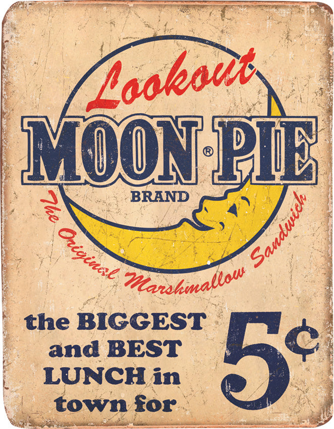 Tin Signs Moon Pie Best Lunch 1801