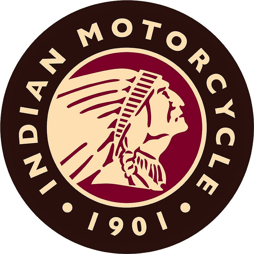 Tin Signs Indian Round Logo 2160
