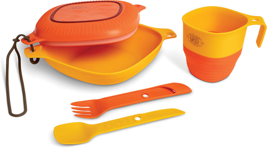 UCO Six Piece Mess Kit Sunrise F-MK-CORE6PC SUNRISE
