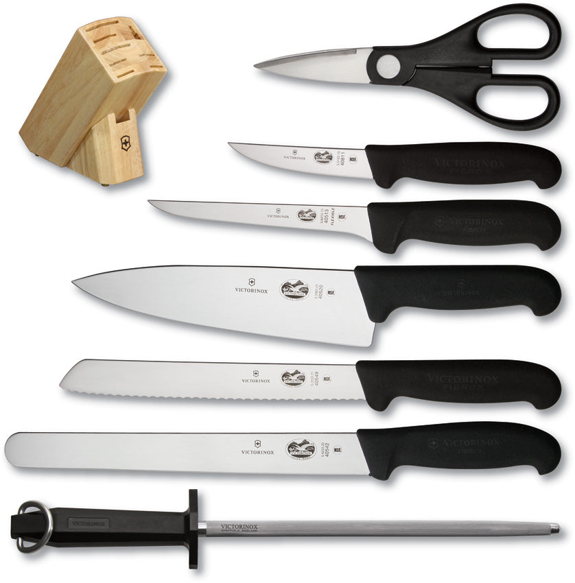 Victorinox Kitchen Knife Set 8pcs 5.1193.8-X2
