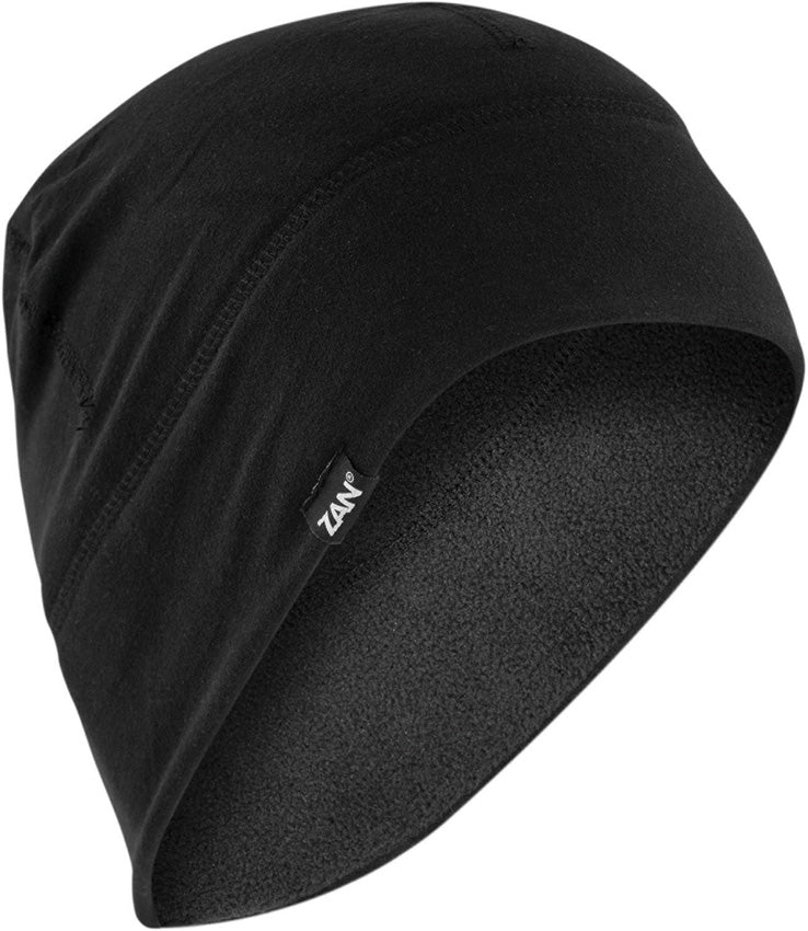 Zan Headgear Sport Helmet Liner/Beanie Blk WHLF114
