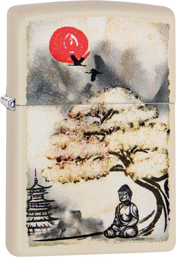 Zippo Pagoda Bonsai Buddha Lighter 29846