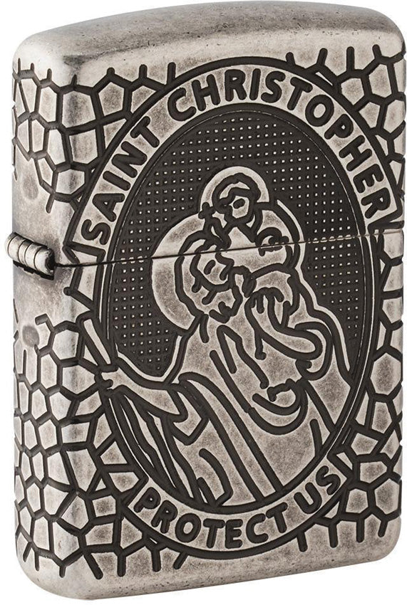 Zippo St. Christopher Lighter 49160