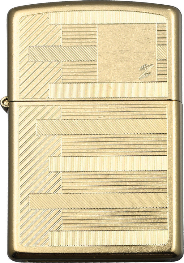 Zippo Belle Kogan Lighter – Brushed Brass | MJOutdoorsGear