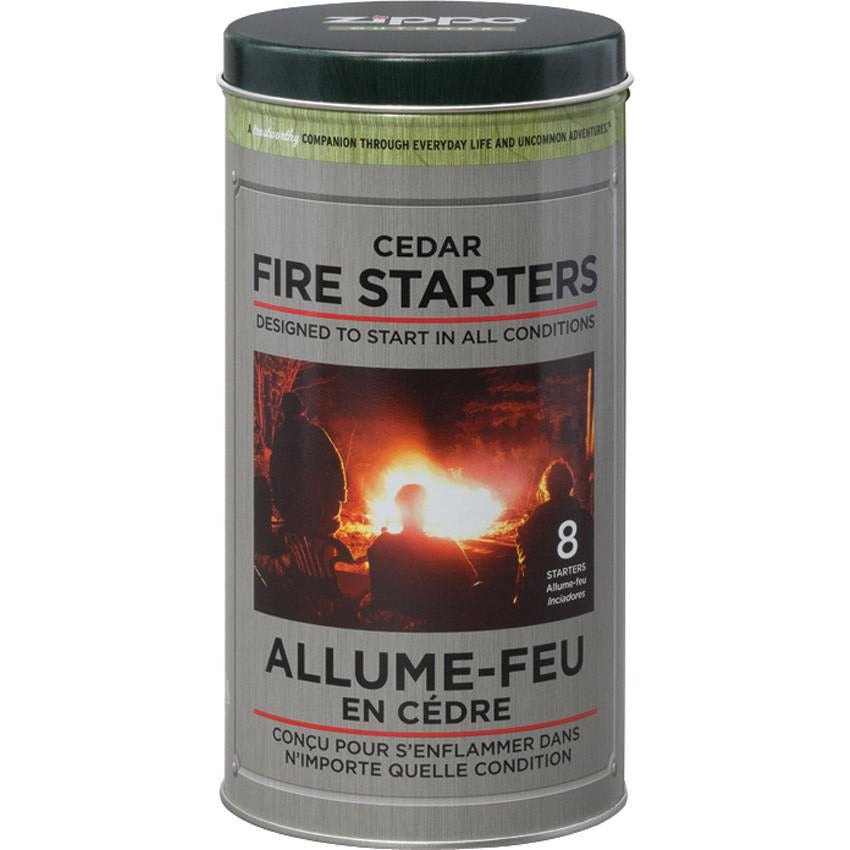 Zippo Cedar Fire Starter Tin