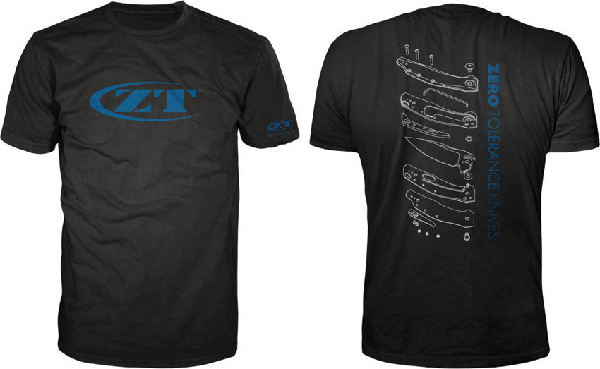 Zero Tolerance Exploded View T-Shirt XXL SHIRTZT2021XXL