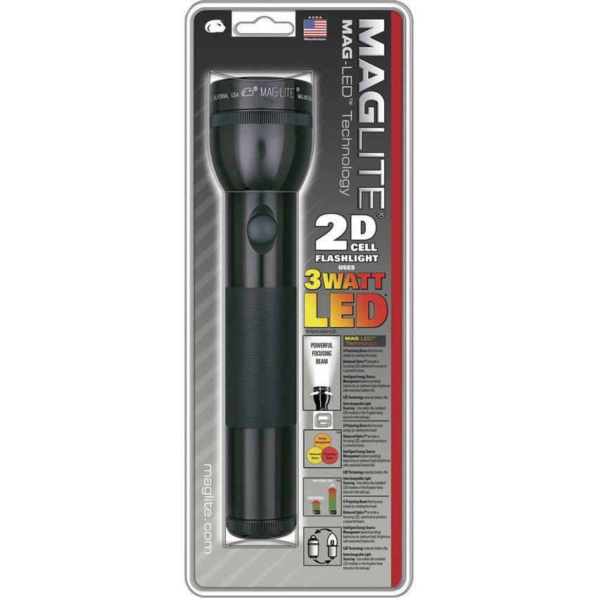 Mag-Lite 2D Cell Flashlight Black