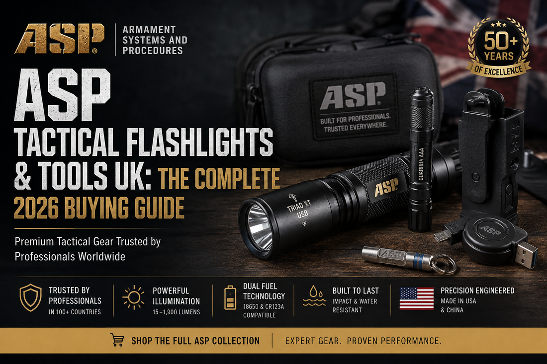 ASP Tactical Flashlights & Tools UK: The Complete 2026 Buying Guide