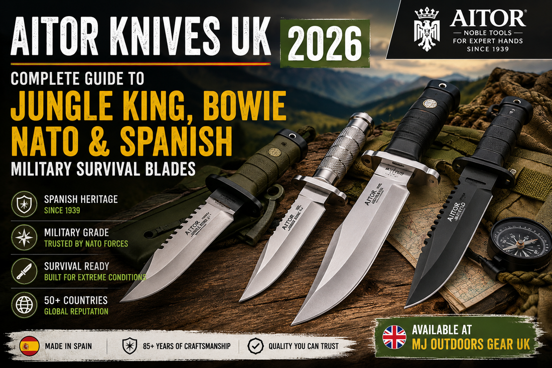 Aitor Knives UK 2026: Complete Guide to Jungle King, Bowie NATO & Spanish Military Survival Blades