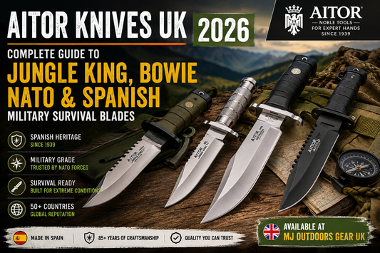 Aitor Knives UK 2026: Complete Guide to Jungle King, Bowie NATO & Spanish Military Survival Blades
