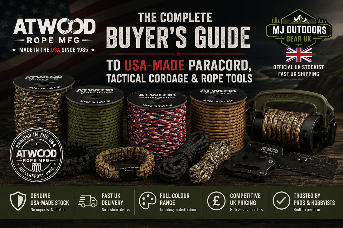 Atwood Rope MFG UK: The Complete Buyer's Guide to USA-Made Paracord, Tactical Cordage & Rope Tools