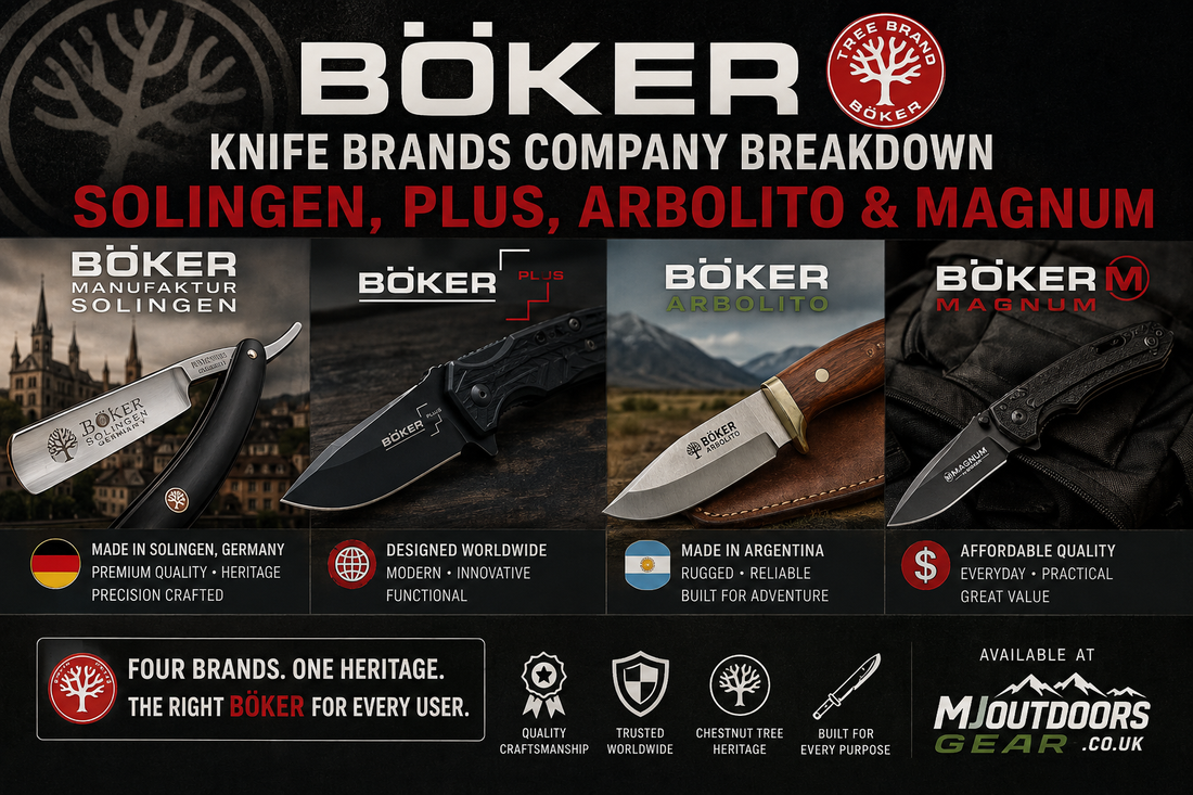 Boker Knife Brands Company Breakdown – Solingen, Plus, Arbolito and Magnum