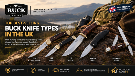 Top Best-Selling Buck Knife Types in the UK