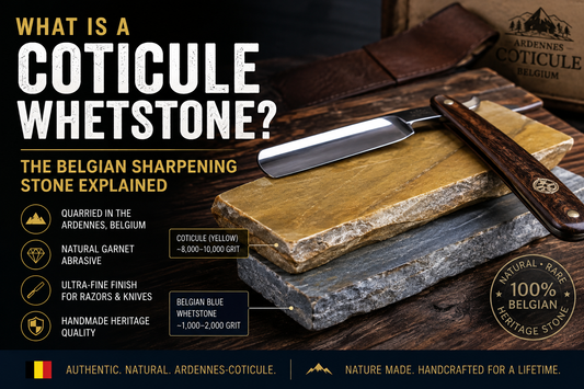 What Is a Coticule Whetstone? The Belgian Sharpening Stone Explained