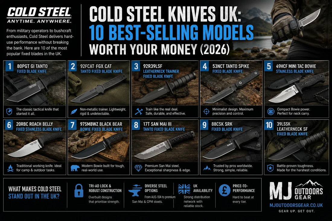 Cold steel Knives UK - 10 Best sellers