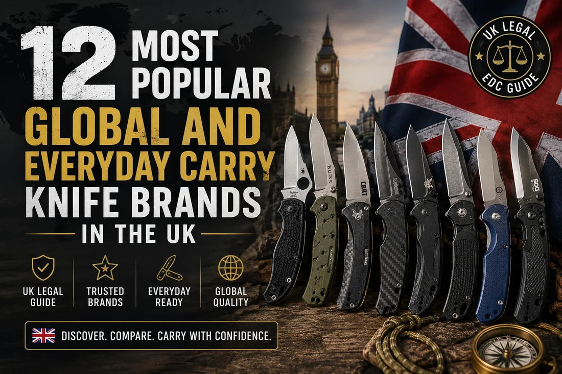 12 Most Popular Global and Everyday Carry Knife Brands in the UK