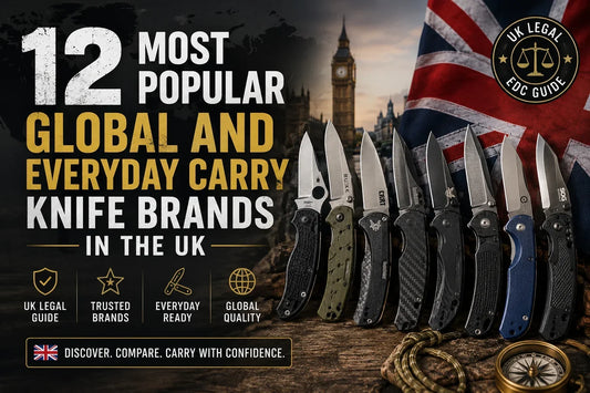 12 Most Popular Global and Everyday Carry Knife Brands in the UK