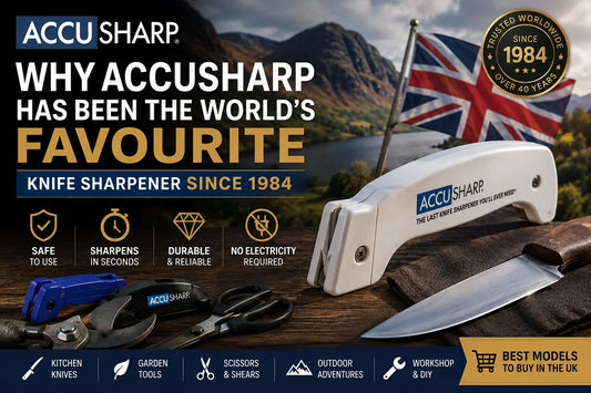 Why AccuSharp Has Been the World's Favourite Knife Sharpener Since 1984 | Best Models to Buy in the UK