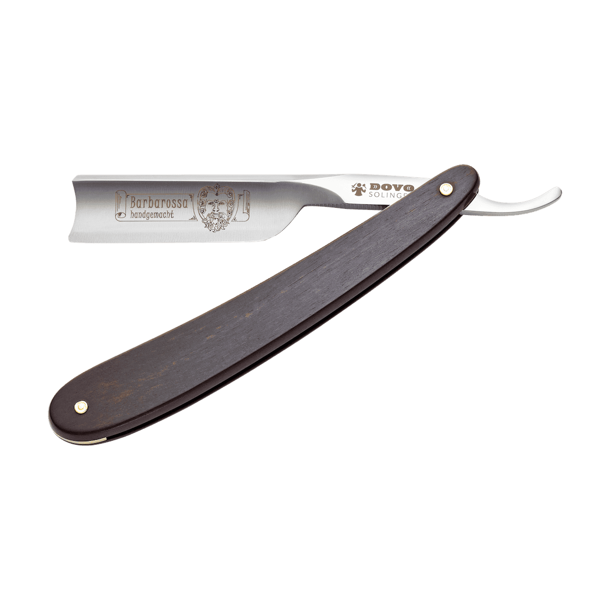 DOVO Solingen Barbarossa Ebony 5/8" Straight Razor 10580086 – image 1