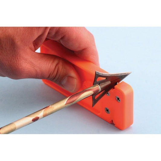 AccuSharp 13 Broadhead Sharpener & Wrench with Lightweight Composition Construction