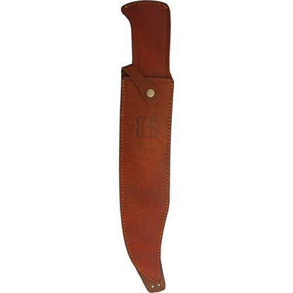 Rough Rider 1942 Gold Star Bowie Knife with Brown Bone Handle
