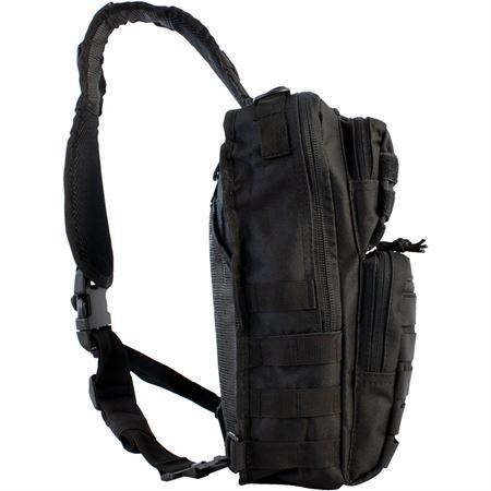 Red Rock 80130BLK Red Rock Outdoor Gear Black Large Rover Sling Pack with Polyester Construction
