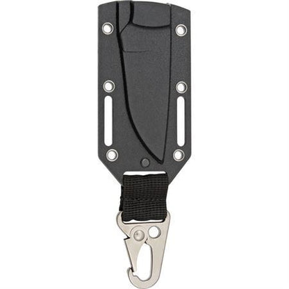 Benchmark 001 Neck Fixed Blade Knife with Black Micarta Handle
